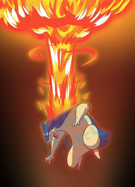 typhlosion eruption.